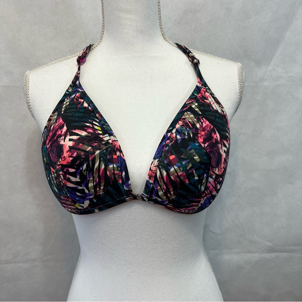 Victoria Secret Womens Bikini Top Swim Suit Triangle Size L (A-C)